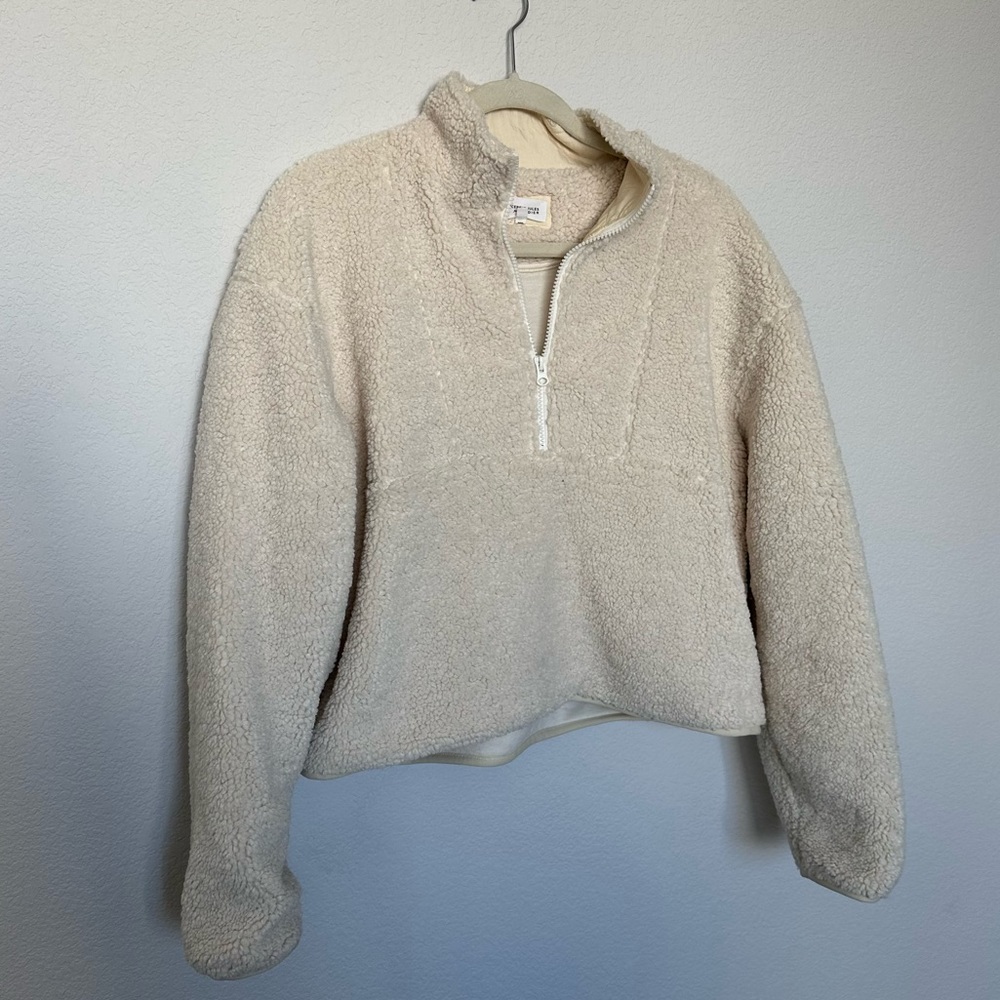Sincerely Jules for Bandier teddy pullover